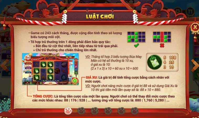 Tìm Hiểu Luật Chơi Và Cách Chơi Nổ Hũ Mèo Chiêu Tài Tại RikVip