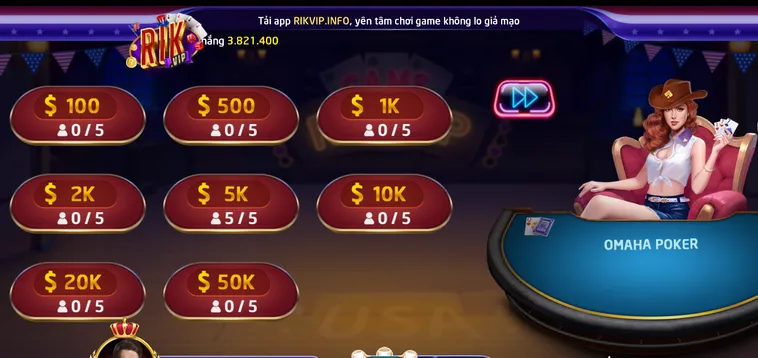 Cách Chơi Omaha Poker 6 Tại RikVip Luôn Thắng Nhận Thưởng Cực Khủng