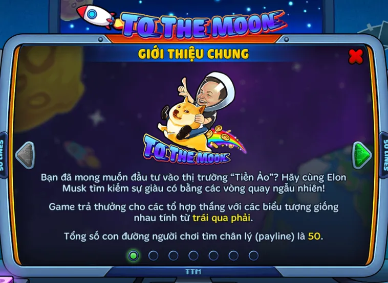 Cách Chơi Nổ Hũ To The Moon Tại RikVip Bay Cao Cùng Những Giải Thưởng